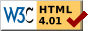 HTML4 valid
